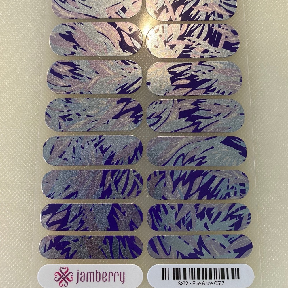 “Fire & Ice” (full set) Jamberry Wraps